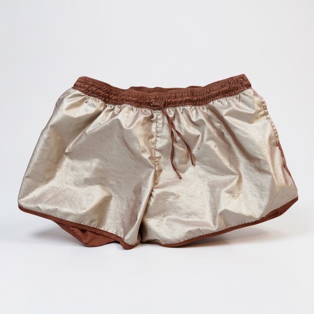 Avia iridescent purple‎ athletic drawstring shorts XL